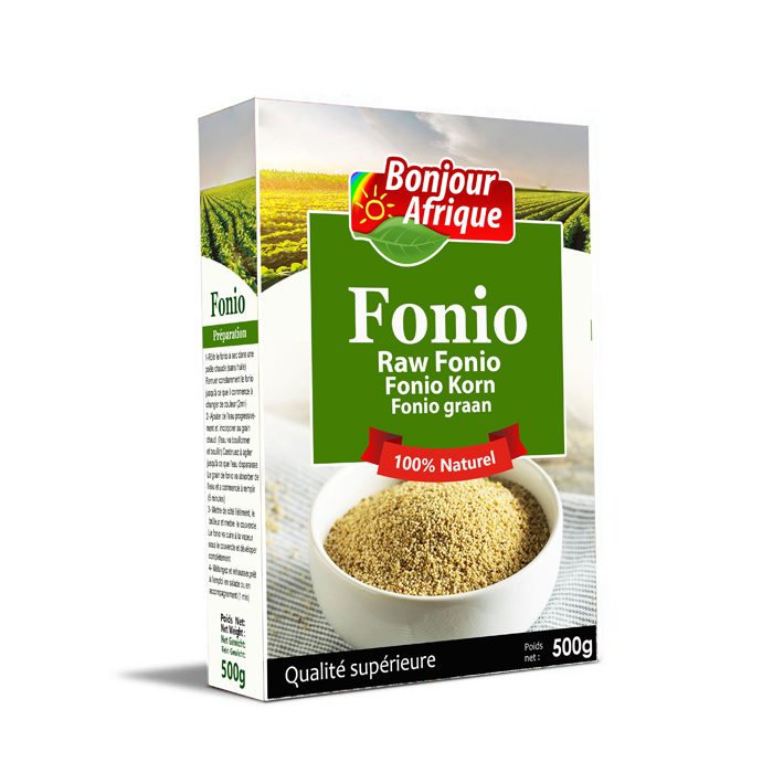 Fonio non cuit 500gr — grossiste produits africains AFD44